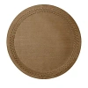 Mode Living August Placemats, Set Of 4 In Taupe