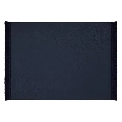 Mode Living Aurora 4 Piece Vinyl Placemat Set In Navy