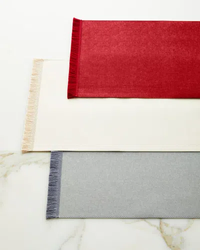 Mode Living Aurora Placemats, Set Of 4 In Red