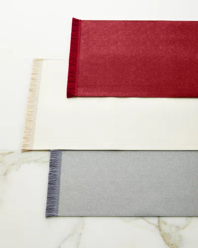 Mode Living Aurora Placemats, Set Of 4 In White