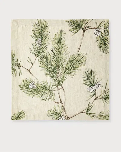 Mode Living Beacon Napkins, Set Of 4 In Green