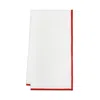 Mode Living Bel Air Linen Napkins, Set Of 4 In White