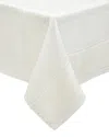 Mode Living Bianca Tablecloth, 70" X 144" In Ivory