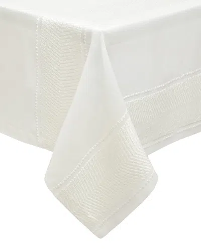 Mode Living Bianca Tablecloth, 70" X 144" In Neutral