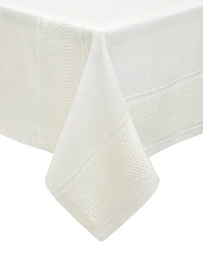 Mode Living Bianca Tablecloth, 70" X 144" In Ivory