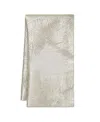 Mode Living Set Of 4 Botanica Napkins In Pewter