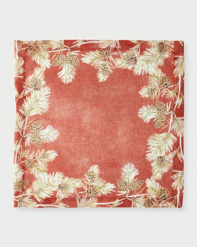 Mode Living Cambridge Napkins, Set Of 4 In Orange