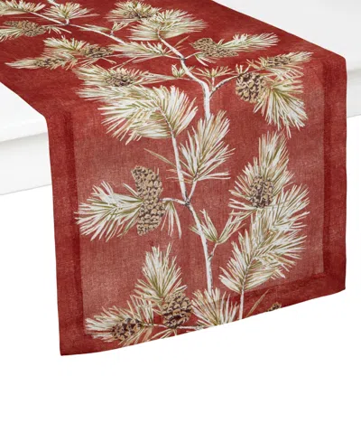 Mode Living Cambridge Table Runner, 16 X 108 In Burnt Orange