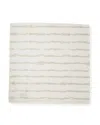 Mode Living Cannes Napkins, Set Of 4 In Gray Metallic