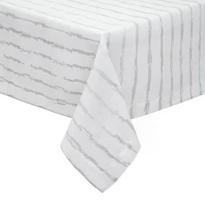 Mode Living Cannes Tablecloth In Silver