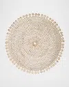 Mode Living Capiz Placemats, Set Of 4 In Beige