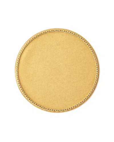Mode Living Coco Placemats, Set Of 4 In Gold