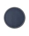 Mode Living Coco Placemats, Set Of 4 In Navy