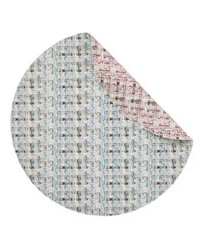 Mode Living Coquette Placemats, Set Of 4 In Purple And Blue