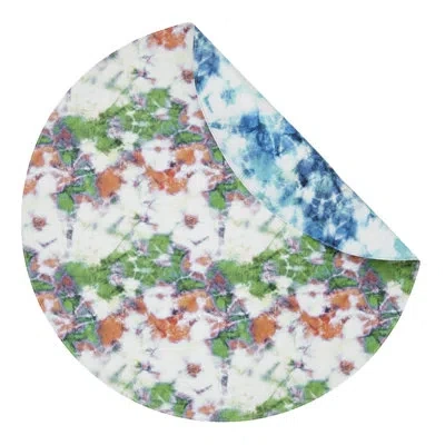 Mode Living Eden 4 Piece Vinyl Placemat Set In White