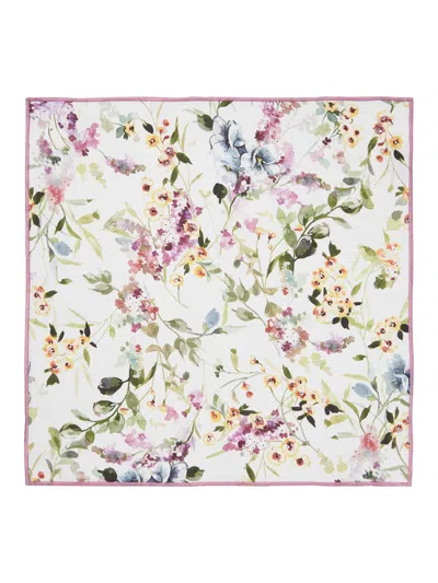 Mode Living Gardenia 4-piece Napkin Set In Multi