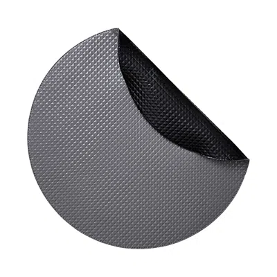 Mode Living Miyake Placemats, Set Of 4 In Gray/black