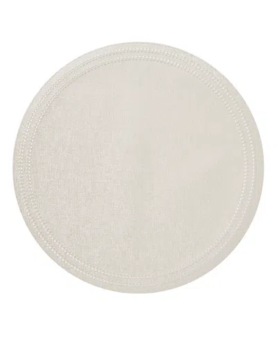 Mode Living Paloma Placemats, Set Of 4 Round In Multi