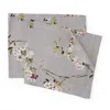 Mode Living Positano Tablecloth, 90 Round In Gray