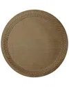 Mode Living Set Of 4 August Placemats In Taupe