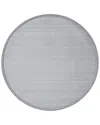 Mode Living Set Of 4 Lexington Placemats In Silver
