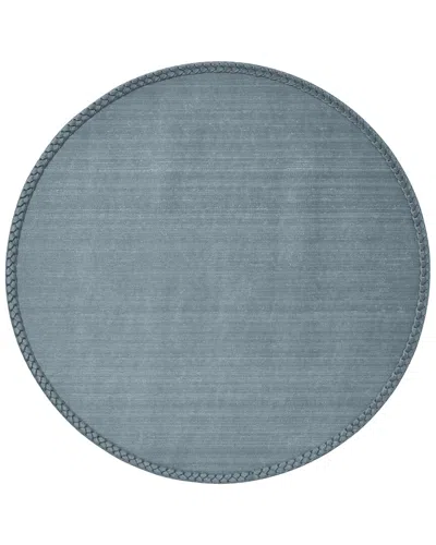 Mode Living Set Of 4 Lexington Placemats In Blue