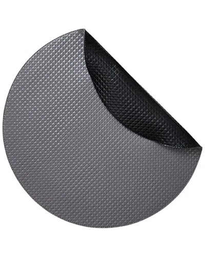 Mode Living Set Of 4 Miyake Placemats In Gray