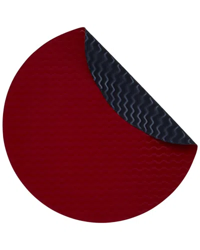 Mode Living Set Of 4 Tilde Placemats In Red