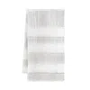 Mode Living Seville Napkins, Set Of 4 In White/silver