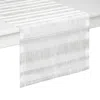 Shop Mode Living Seville Table Runner, 16 X 108 In White/silver
