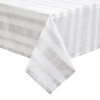 Mode Living Seville Tablecloth, 90 Round In White