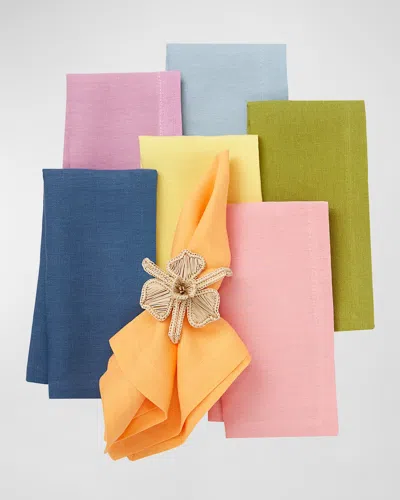 Mode Living Seychelles Napkins, Set Of 4 In Multi