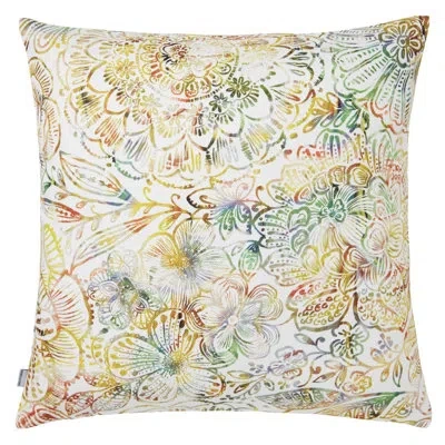 Mode Living Sol Square Pillow Cover In Yellow