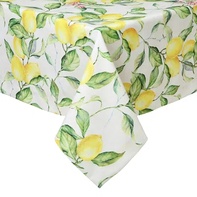 Mode Living Sorrento Tablecloth 70 Round In Green