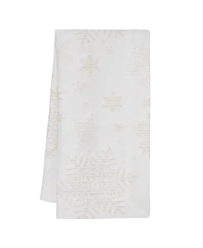 Mode Living Telluride Napkins, Set Of 4 In White