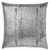 Mode Living Terra Anthracite Throw Pillow, 12 X 24 In Gray Metallic