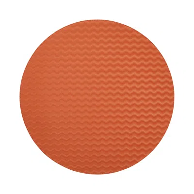 Mode Living Tilde Placemats, Set Of 4 In Gold/coral