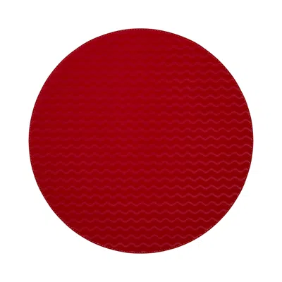 Mode Living Tilde Placemats, Set Of 4 In Red/navy