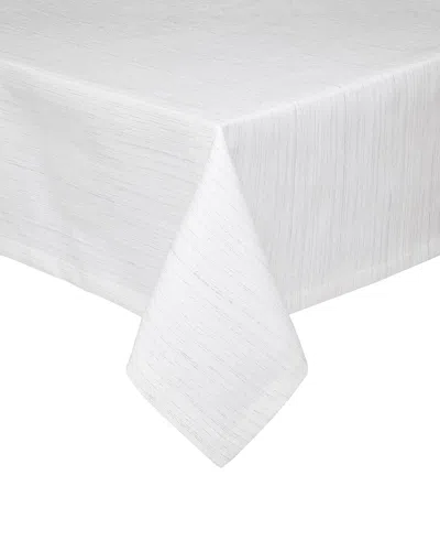 Mode Living Vail Tablecloth, 70" X 108" In White