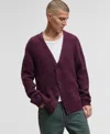 Mode Of One Men's Boxy-fit Eyelash Cardigan, Macy's Exclusive In Purple