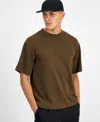 Mode Of One Men's Corey Ottoman Relaxed-fit T-shirt, Macy's Exclusive In Brown