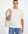 Mode Of One Men's Corey Ottoman Relaxed-fit T-shirt, Macy's Exclusive In White