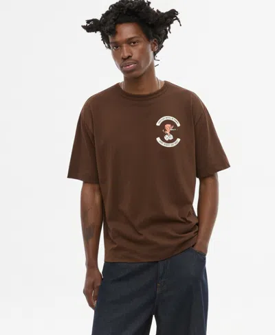Mode Of One Men's Devil Dice Graphic T-shirt, Macy's Exclusive In Chocolate Fudge