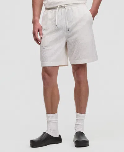 Mode Of One Men's Jacquard Terry 7" Shorts, Macy's Exclusive In Gray
