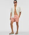 Mode Of One Men's Swim Trunks, Exclusively At Macy's In Pink