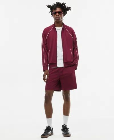 Mode Of One Men's Louis Piping-trim 7" Shorts, Macy's Exclusive In Orchard Wine
