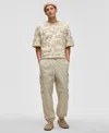Mode Of One Men's Nylon Cargo Joggers, Exclusively At Macy's In Dark Ecru
