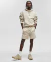 Mode Of One Men's Pull-on Fleece Shorts, Created For Macy's In Dark Ecru