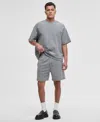 Mode Of One Men's Regular-fit 7" Reverse French Terry Shorts, Exclusively At Macy's In Mid Grey Hthr