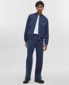 Mode Of One Men's Regular-fit Full-zip Track Jacket, Created For Macy's In Caspian Waters